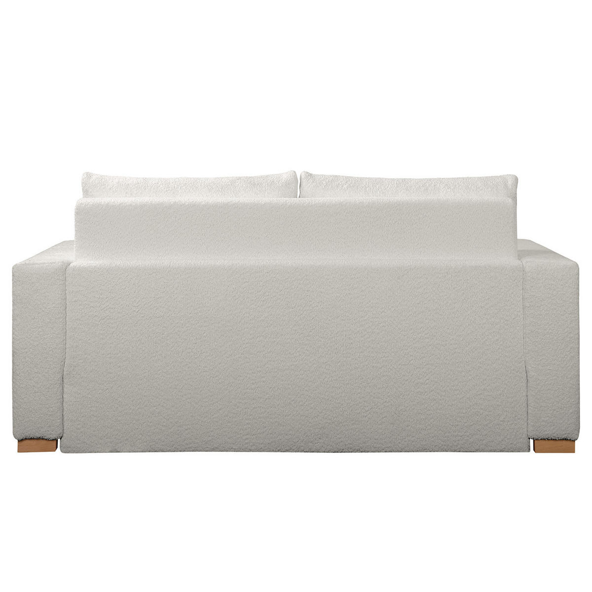 SCHLAFSOFA - Buchefarben/Hellgrau, Holz/Buchenholz (173/90/90cm) - home24