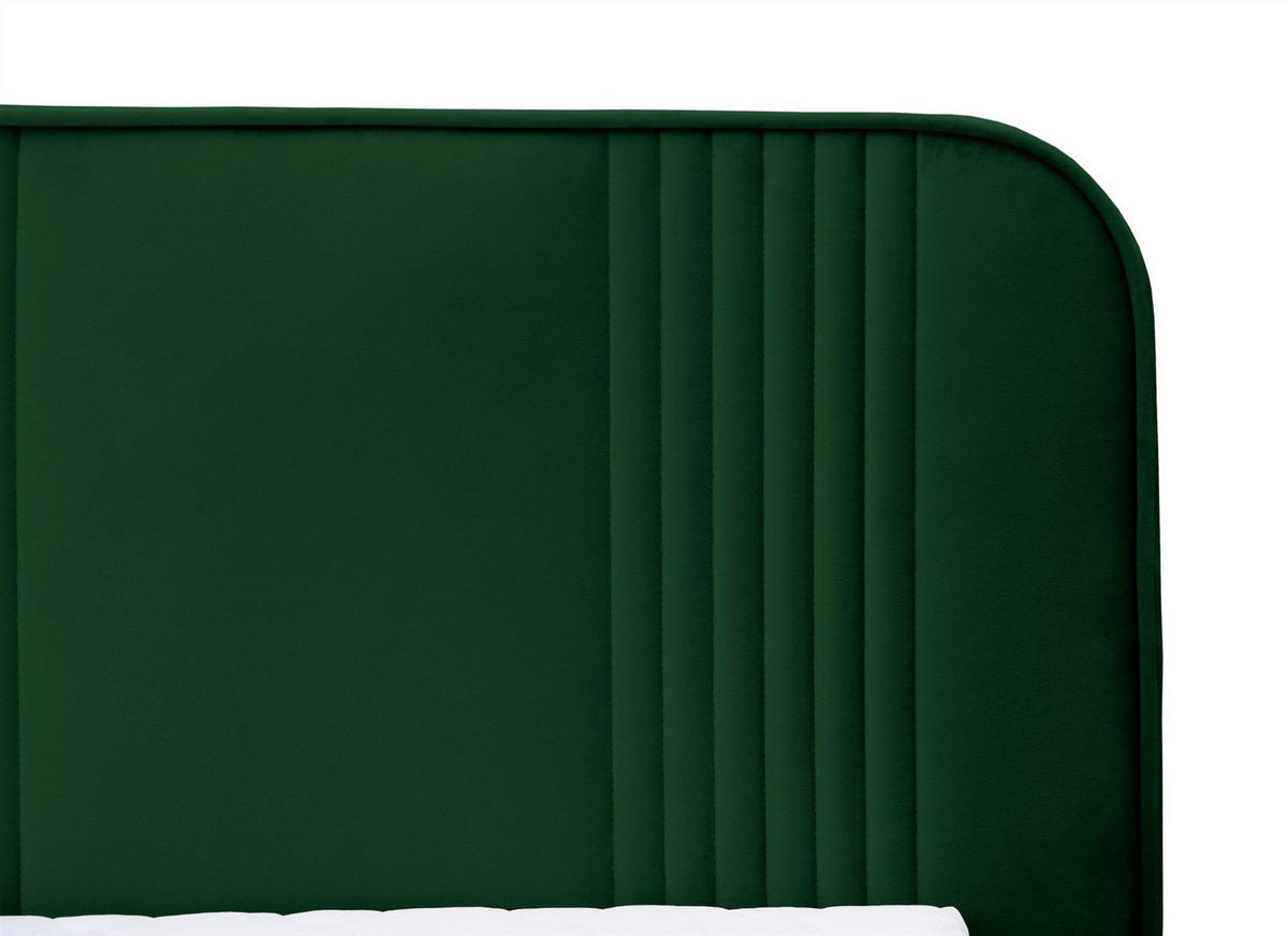 BOXBETT Alize - Grün, Holzwerkstoff/Textil (200/200cm) - Fun Möbel