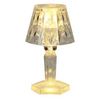 MINI-LAMPE Basic Transparent 6.6/6.6/11.8 cm Kunstoff - Transparent, Kunststoff (6.6/6.6/11.8cm) - Mondex