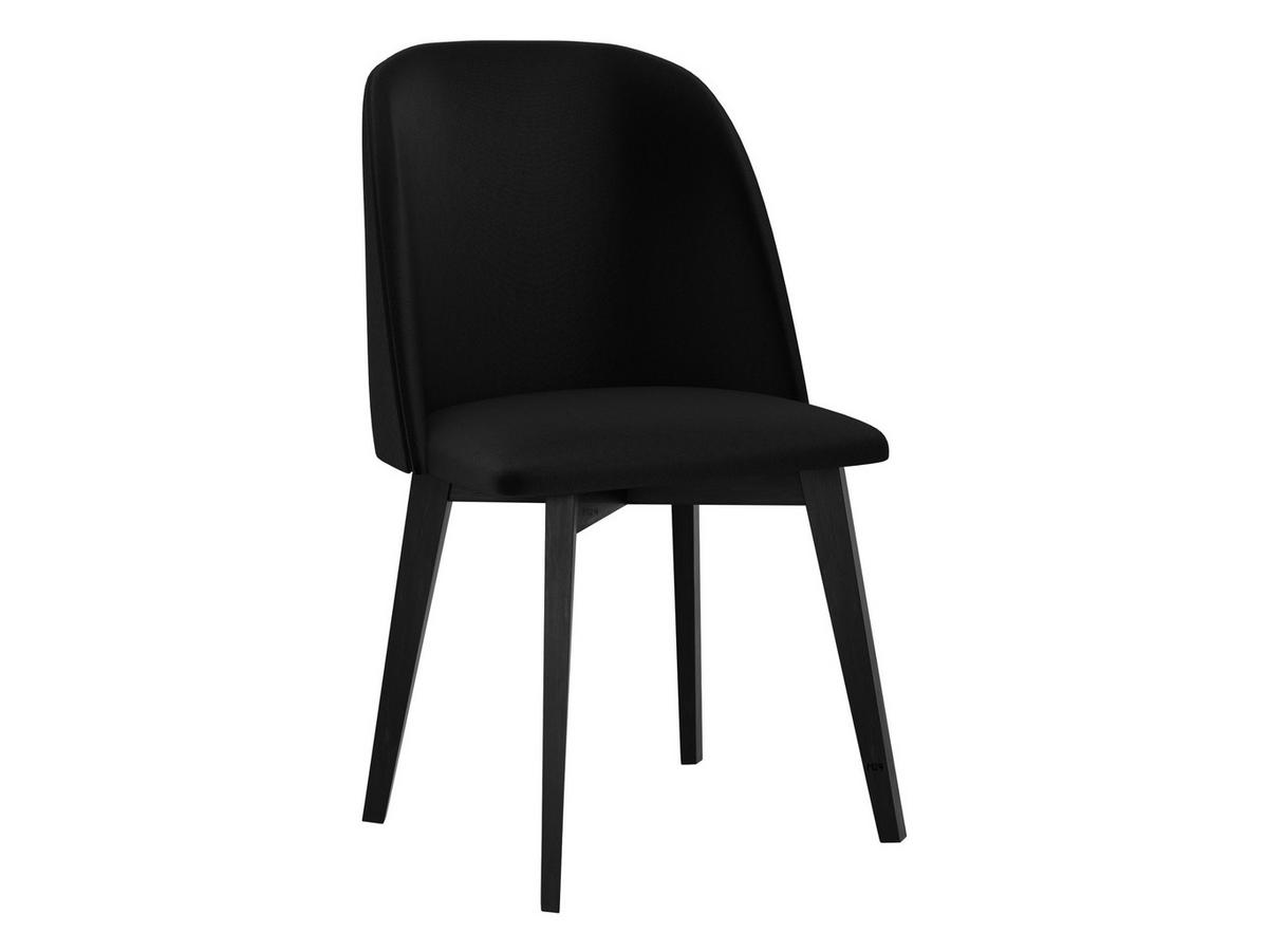 STUHL Monti 3, Holzfarbe: Schwarz - Schwarz, Holz (48/83/55cm) - MIRJAN24