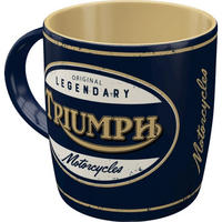 KAFFEETASSE 330 ml Triumph Legendary Motorcycles - Multicolor, Keramik (0.33L) - Nostalgic-Art