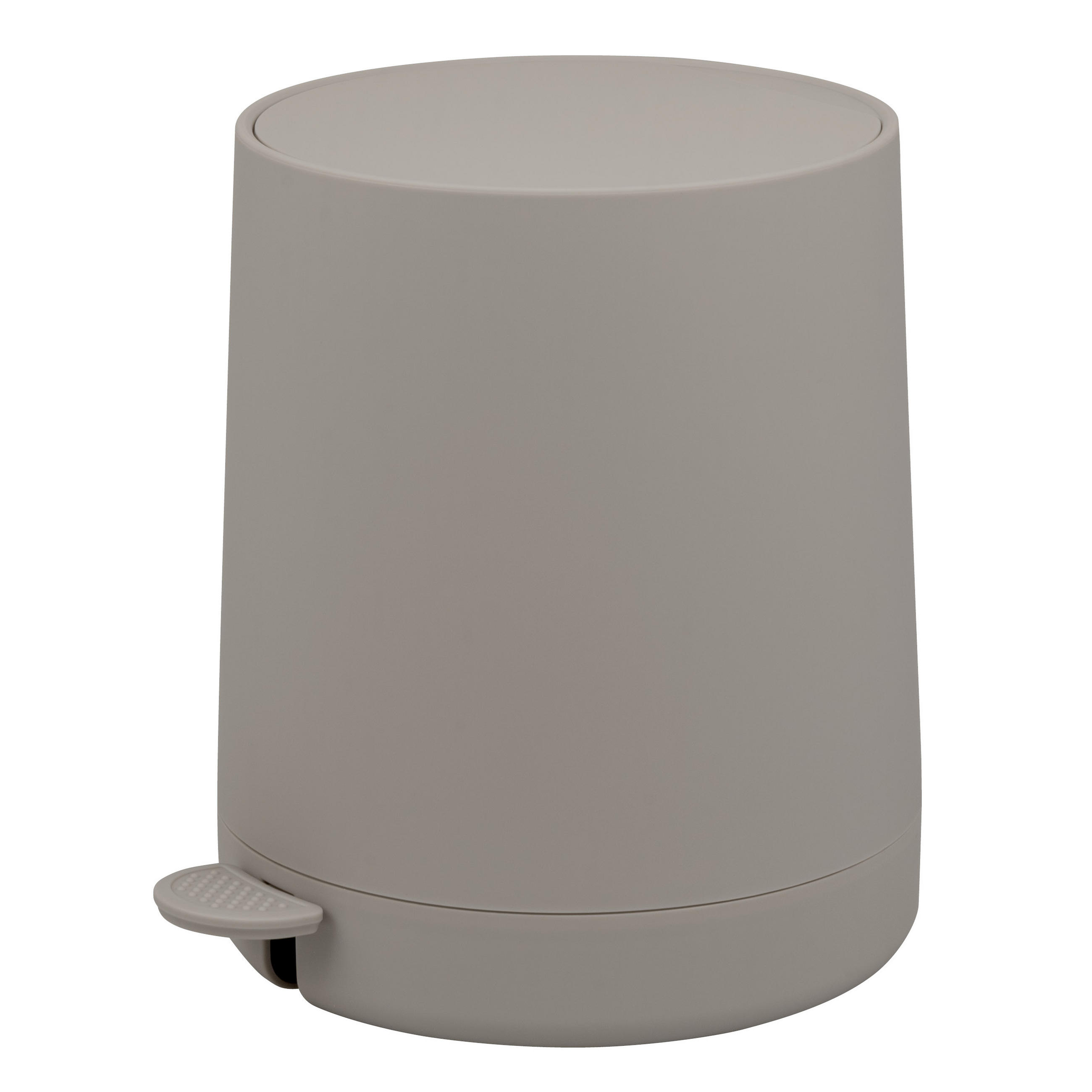 KOSMETIKEIMER TESERO, Kunststoff, braun - Braun, Kunststoff (22.5/25.5/22.5cm) - eluno