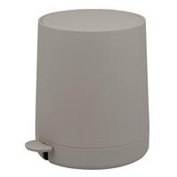 KOSMETIKEIMER TESERO, Kunststoff, braun - Braun, Kunststoff (22.5/25.5/22.5cm) - eluno