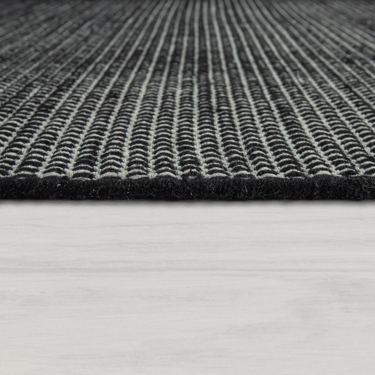 HOCHFLORTEPPICH 200/300 cm Kasko 300 - Schwarz, Textil (200/300cm) - Paco Home