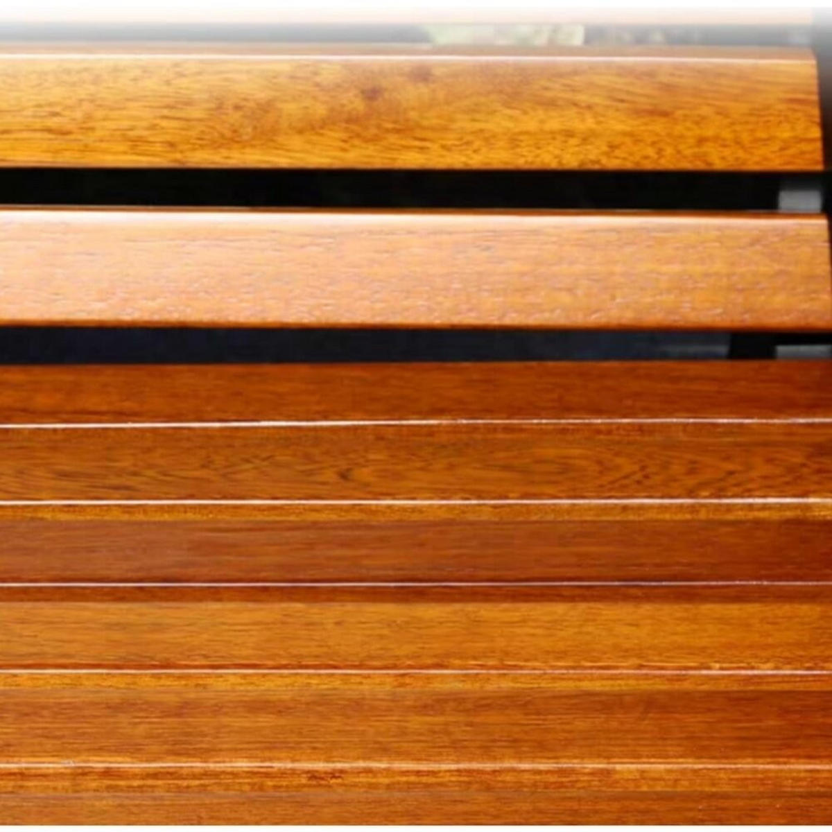 GARTENSTUHL – Massivholz und Aluminium - Schwarz, Holz (67/82/145cm)