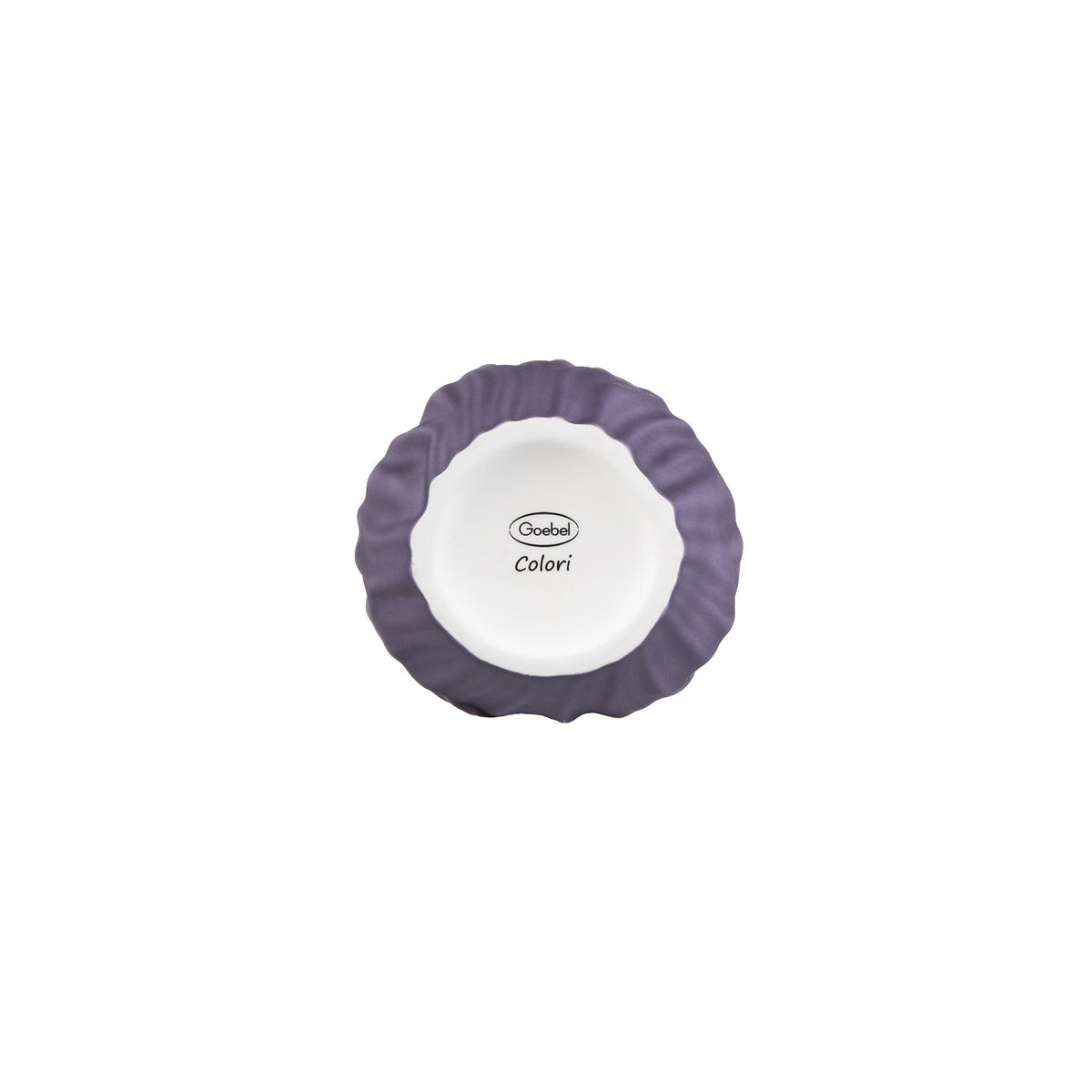 VASE Spirulina, Biskuit-Porzellan, lila, 20 cm - Violett, Keramik (20cm) - Goebel
