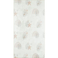 KINDERTEPPICH mit Regenbogenmuster in Creme Happy 80x150 cm - Creme, Textil (80/150cm) - Nazar Rugs
