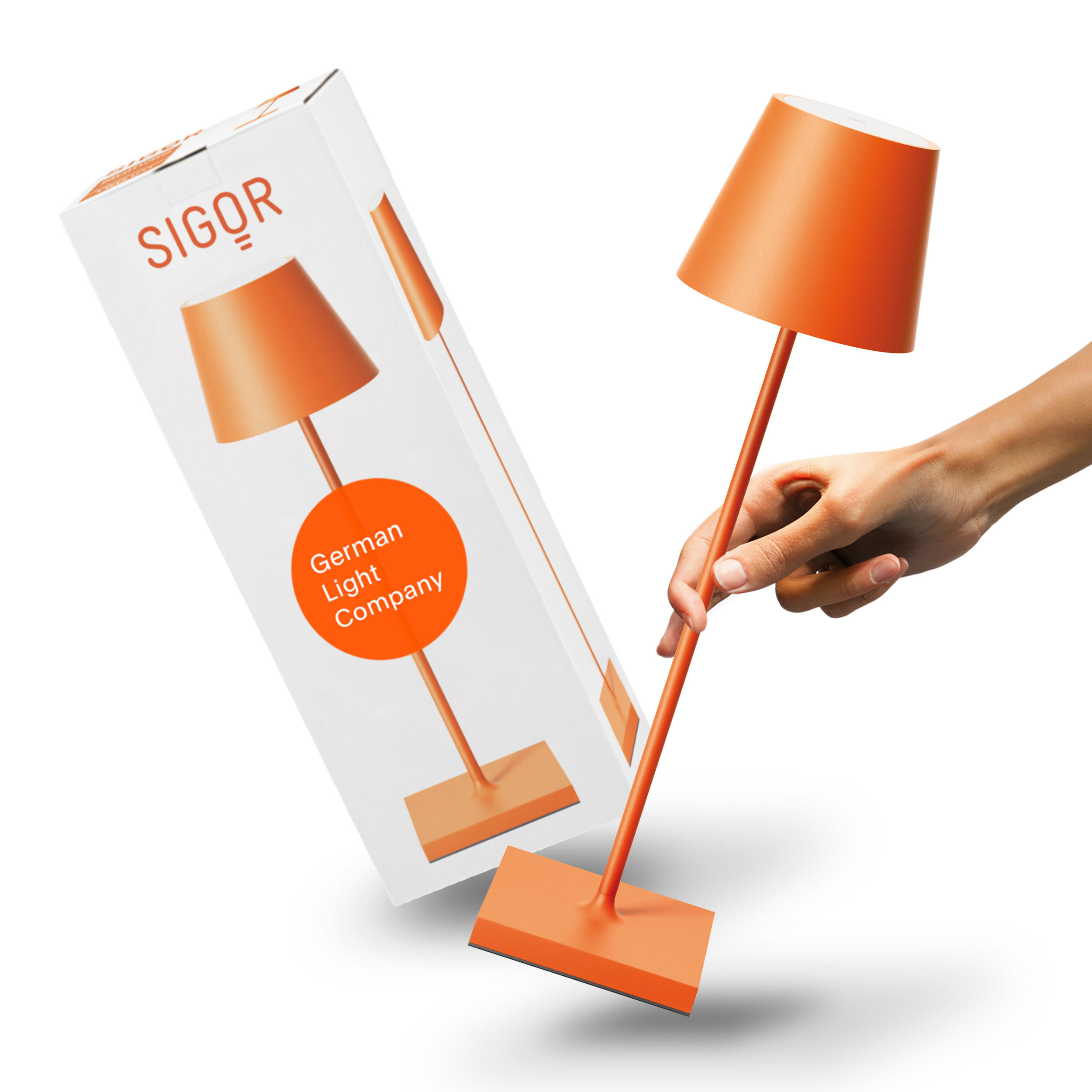 Sigor Led Orange 10x38x38 cm