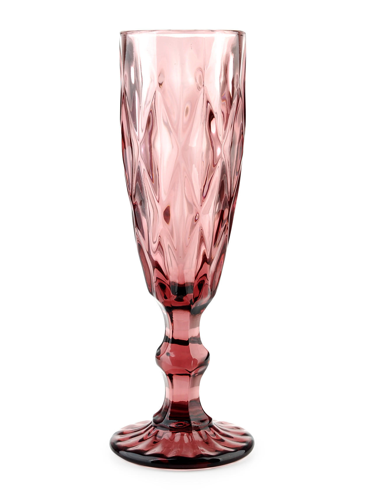 WEINGLAS-SET Elise Rosa 15/22/21 cm Glas - Rosa, Glas (0.18L) - Mondex