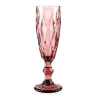 WEINGLAS-SET Elise Rosa 15/22/21 cm Glas - Rosa, Glas (0.18L) - Mondex