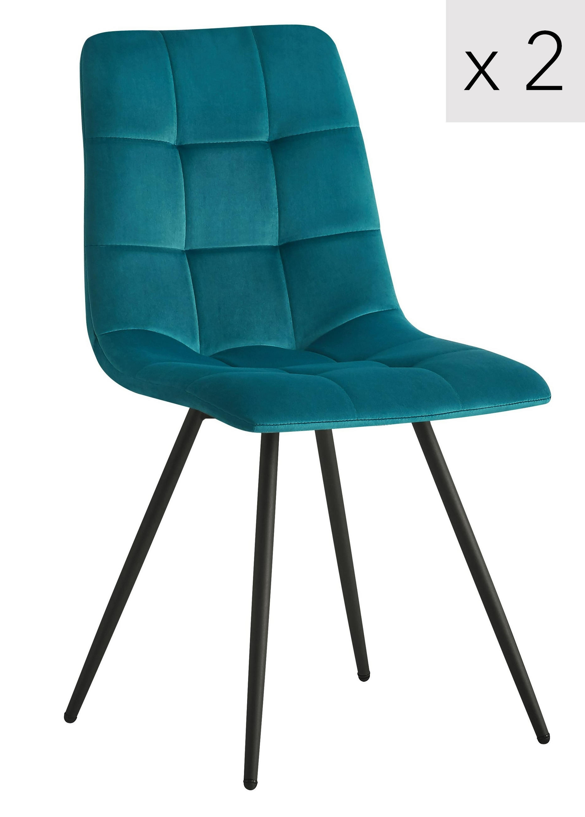 Nordlys Stuhl Blau 45x85x55 cm