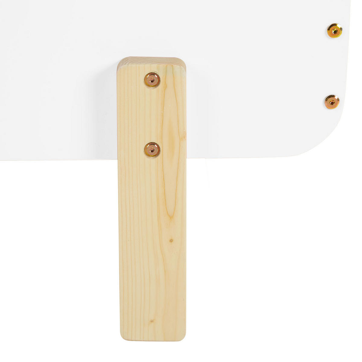 KINDERBETT Weiß 90/200 cm Lattenrost - Weiß, Holz (95/77/209cm) - Homestyle4u