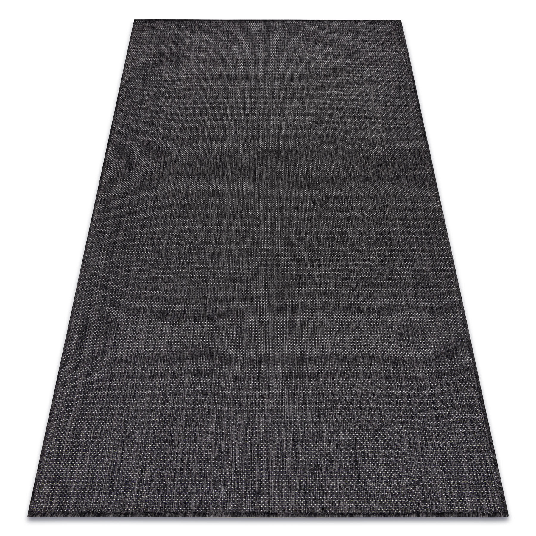rugsX KOBEREC SISAL SION A5165A Melanž ploché tkaní černý 120/170 cm