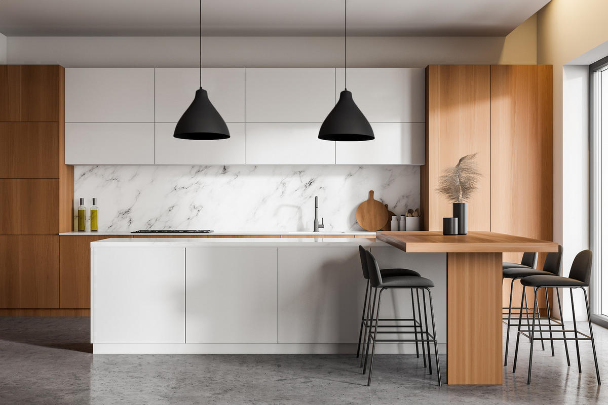 MÖBLAUFKLEBER 100x50 cm weiß - Braun, Kunststoff (100/50/0.1cm) - Wallfluent