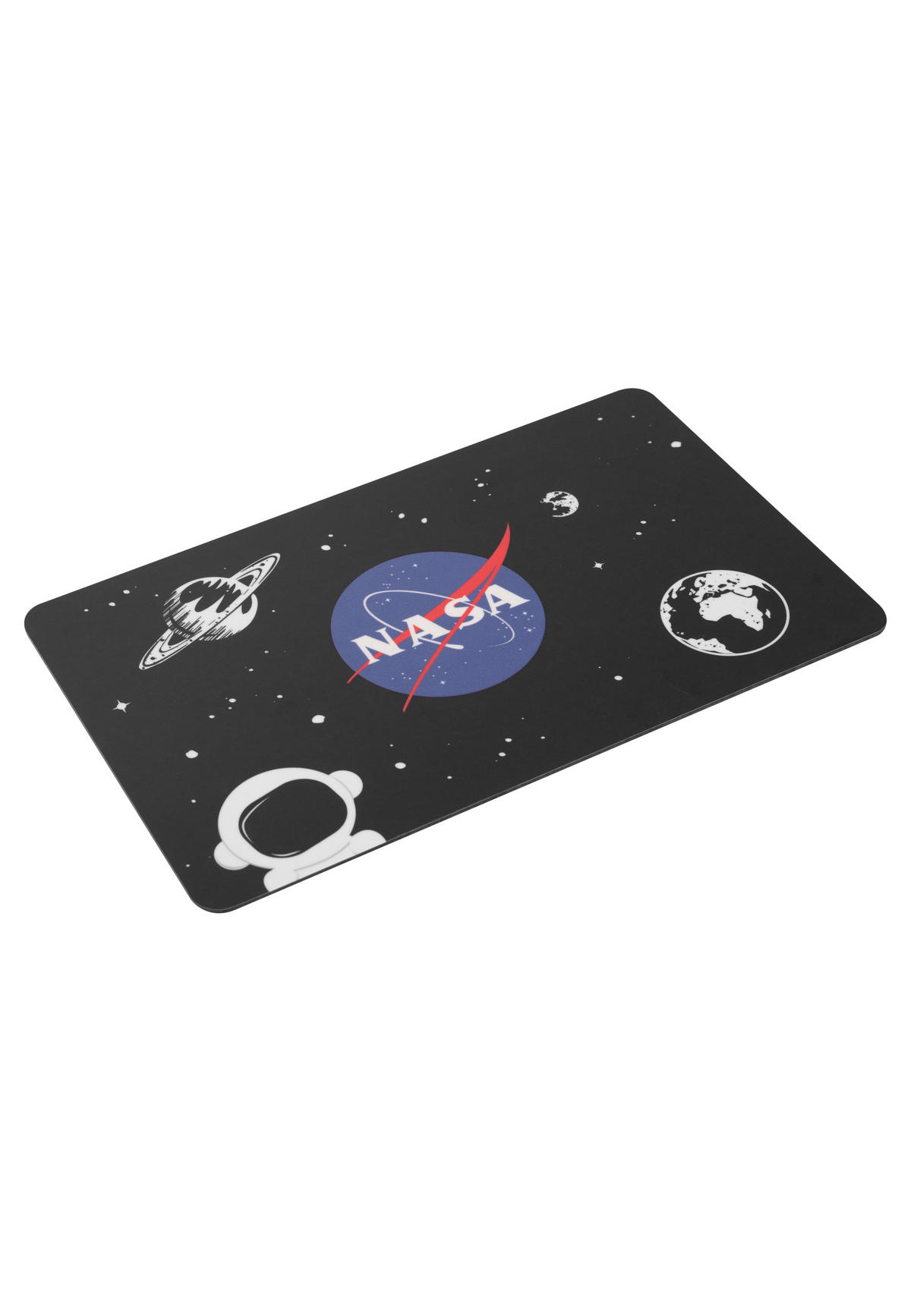 BRETTCHEN NASA Schwarz 14,5 x 23,5 cm - Schwarz, Kunststoff (14.5/23.5cm) - United Labels