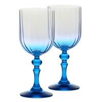 WEINGLÄSER, 2er-Set, 300 ml - Türkis, Glas (0.3L) - Krosno Glass