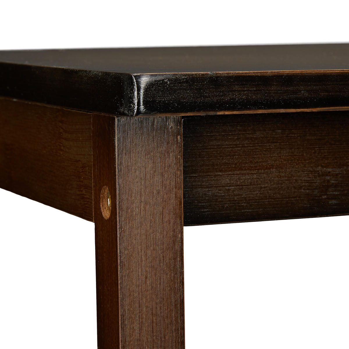 HANDTUCHHALTER - Dunkelbraun, Holz (42/133/40cm) - Relaxdays