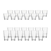 TRINKGLAS SET Event transparent 24er Set - Transparent, Glas (0.001L) - Leonardo Living