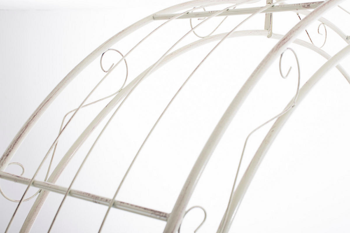 ROSENBOGEN Sunshine antik-creme - Naturfarben, Metall (146/260/34.5cm) - TPFLiving