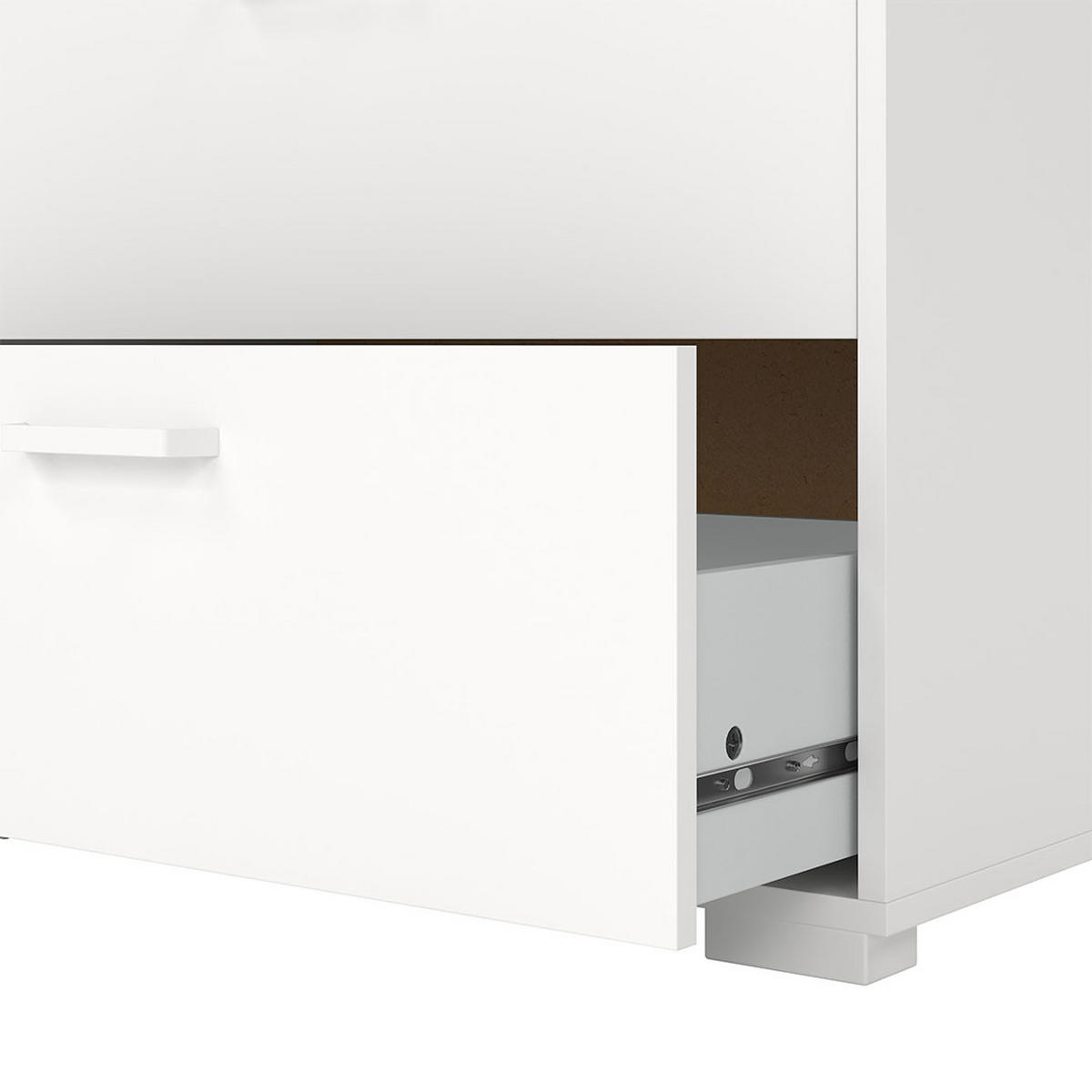 KOMMODE, Sofia, Weiß, Holzwerkstoff, 71 x 40 x 102 cm - Weiß, Holzwerkstoff (71/102/40cm) - ebuy24