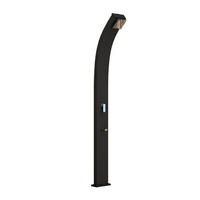 SOLARDUSCHE ATHEN - Anthrazit, Metall (1/1/13.5cm) - Home Deluxe