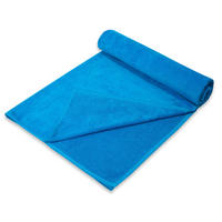 STRANDTUCH, 100x200 cm, 100% Baumwolle, Blau - Türkis, Textil (100/200cm) - Zollner