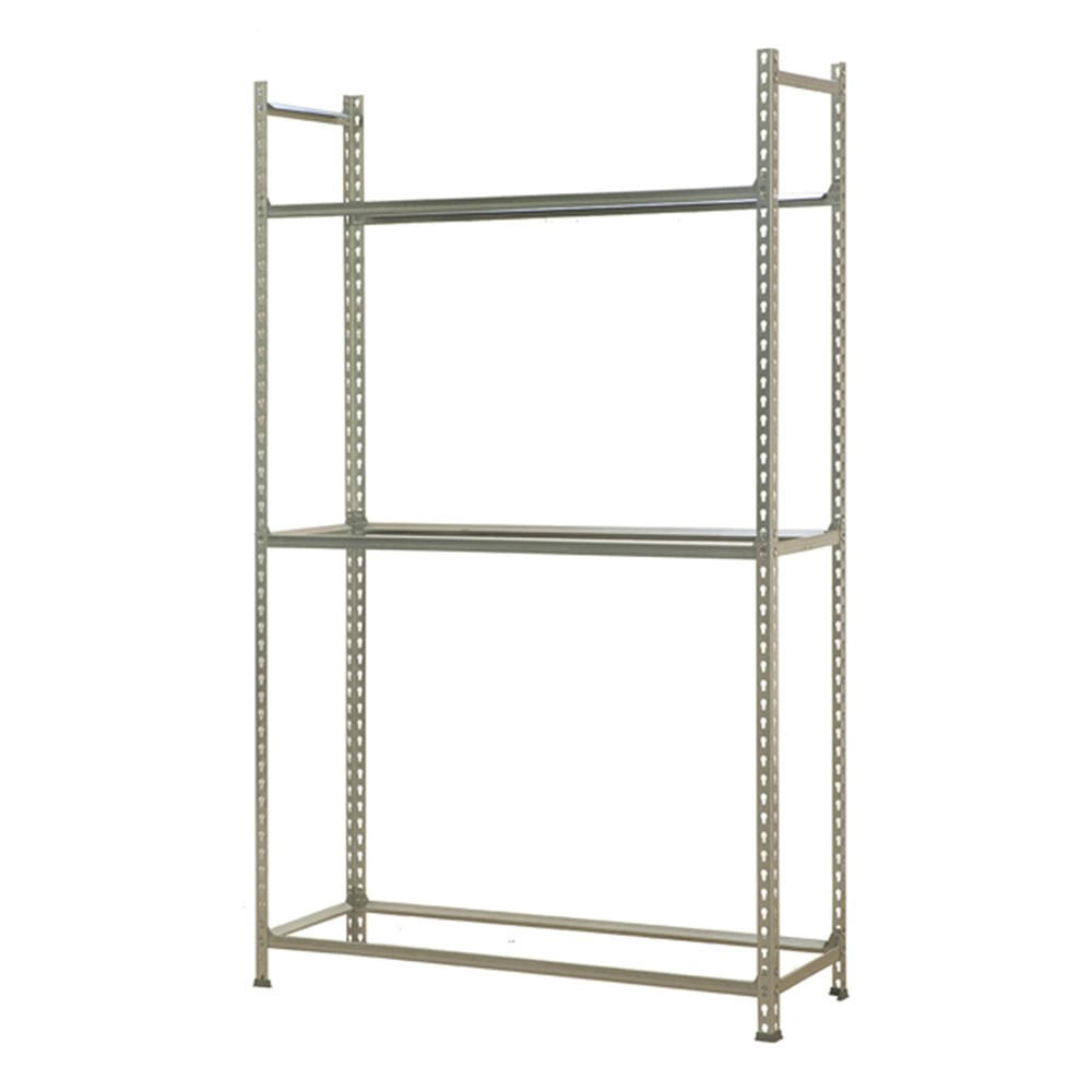 Proregal Reifenregal Silber 90x200x40 cm