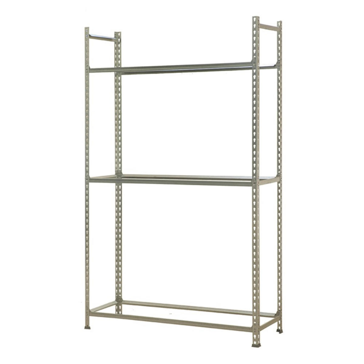 REIFENREGAL Metal Shark NO.1 HxBxT 200 x 90 x 40 cm 3 Ebenen 12 Reifen Verzinkt - Silberfarben, Metall (90/200/40cm) - PROREGAL