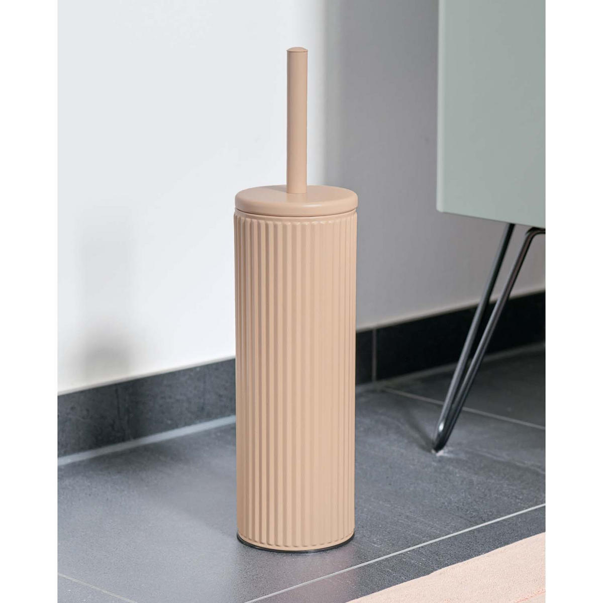 BADACCESSOIRES - Keramik, Mandel, 5-teiliges Set - Creme, Keramik (9.7/40/9.7cm) - Zeller Present