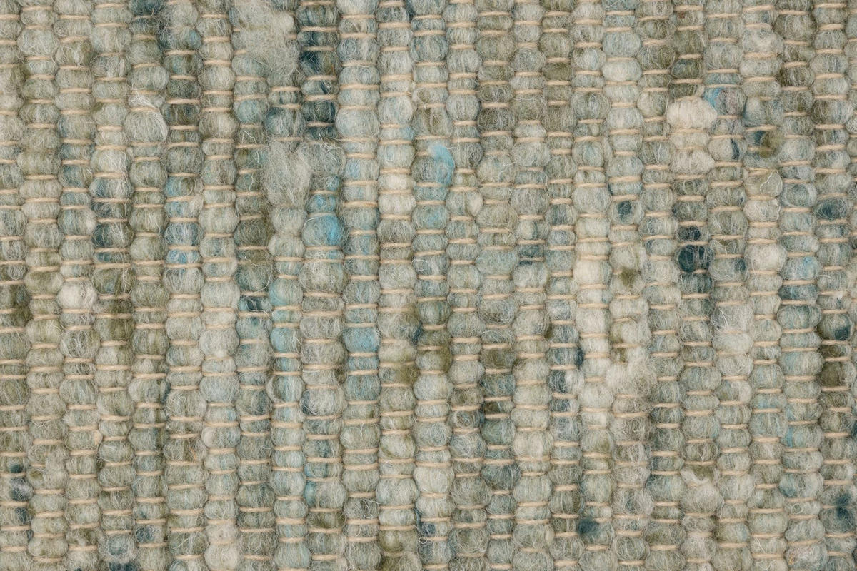 HANDWEBTEPPICH Alm-Freude 70x240 cm - Grün, Textil (70/240cm) - THEKO