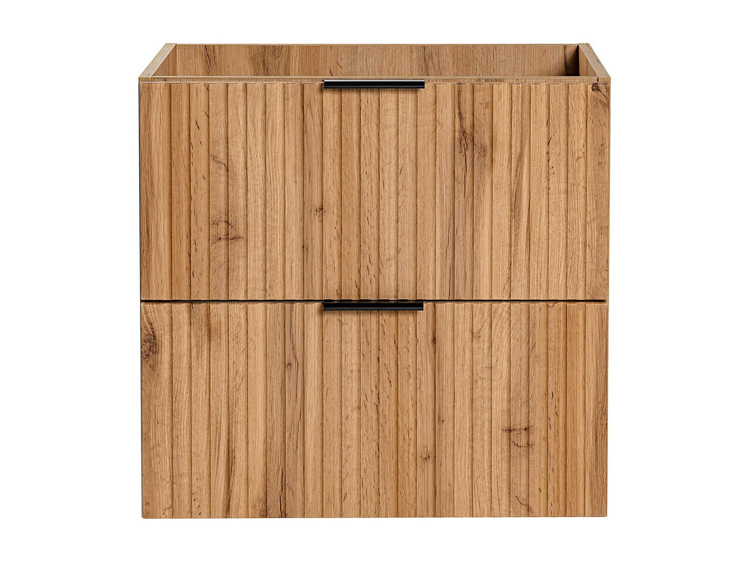WASCHBECKENUNTERSCHRANK - 60 cm x 46 cm - Holz, Platte - Naturfarben Hell - ZEVARA - Naturfarben, Holz (60/57/46cm) - Vente-Unique