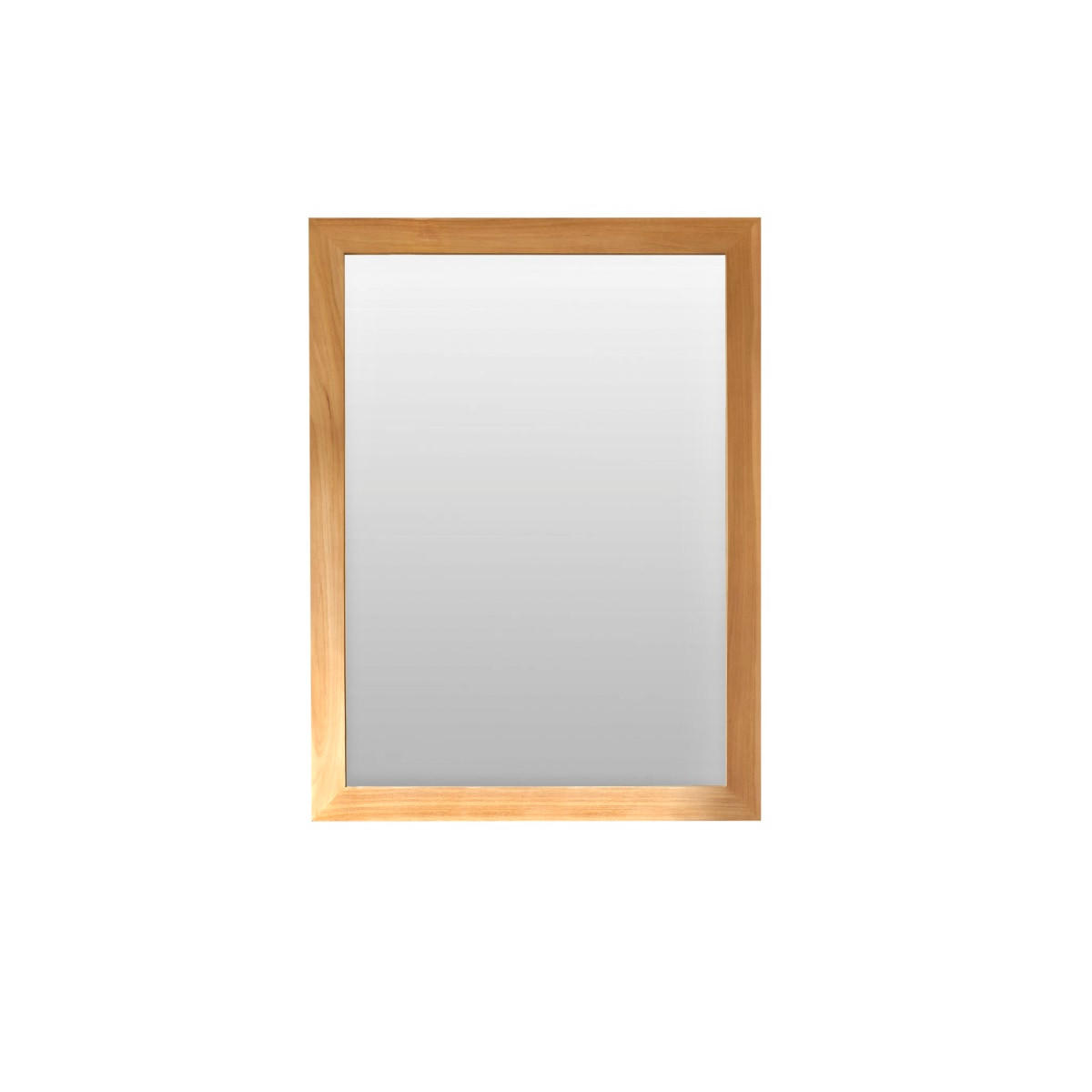 SPIEGEL Tona Natur aus Teak - Naturfarben, Holz (90/120/2cm) - Tikamoon