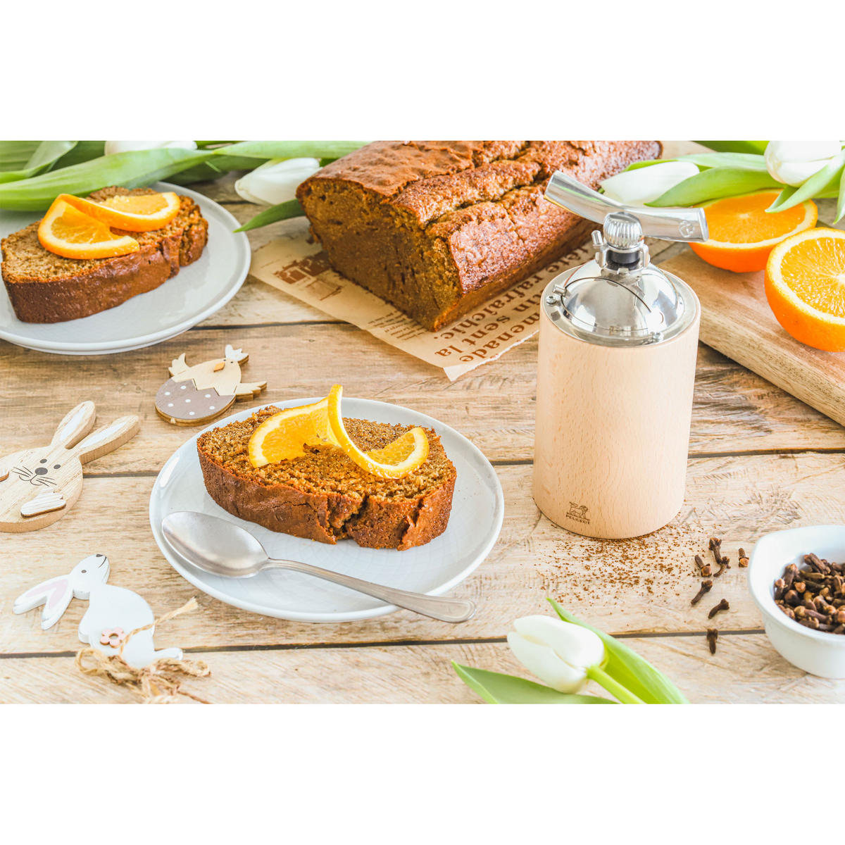 PFEFFERMÜHLE Isen 16cm für Langpfeffer Buchenholz Natur Stahlmahlwerk - Braun, Holz (7.7/16/7.7cm) - PEUGEOT