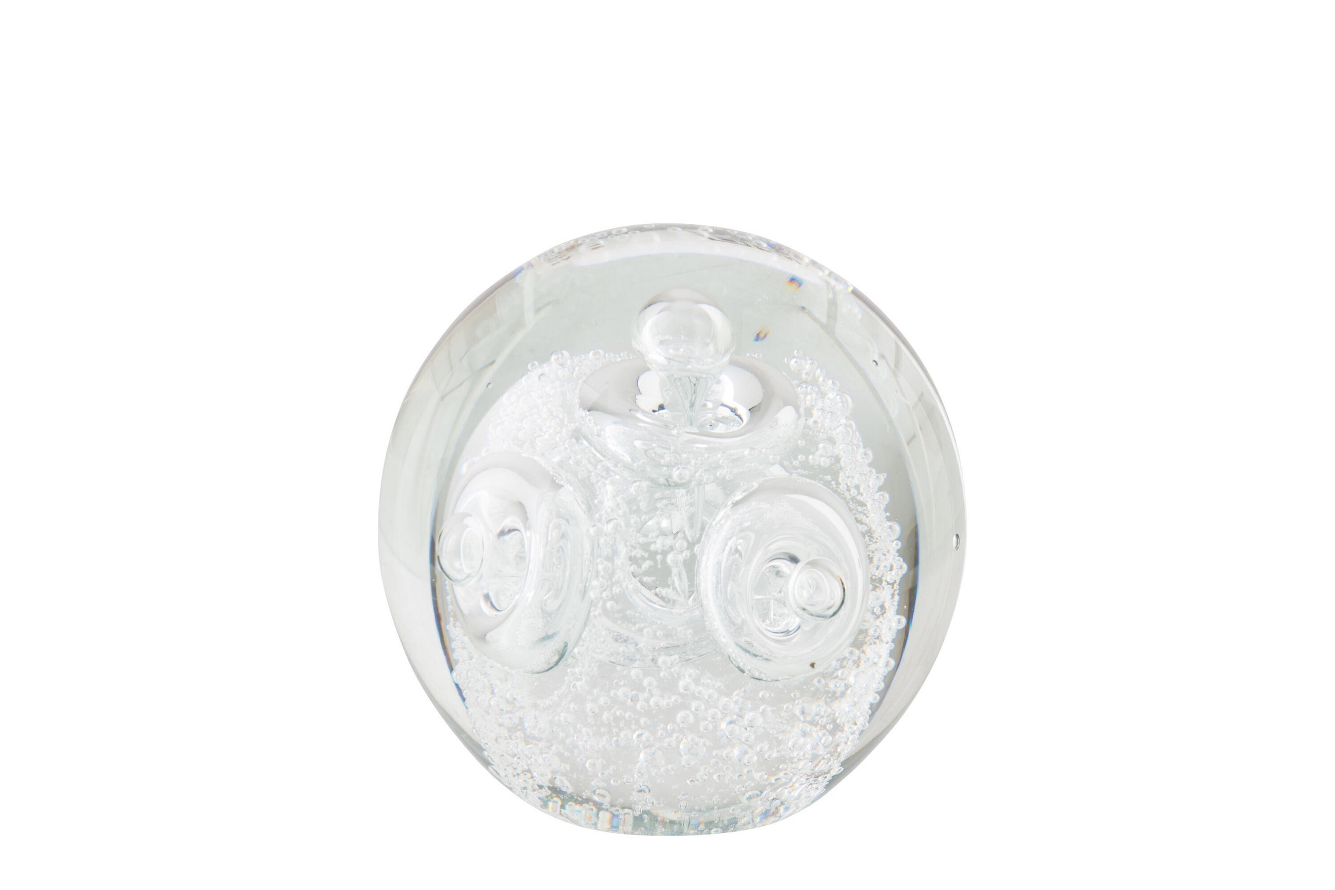 J-Line Briefbeschwerer Transparent 10x10x10 cm