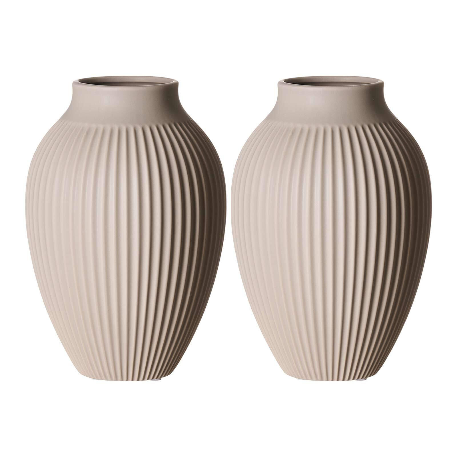 VASEN Alsta Beige 23 cm 2er Set - Beige, Keramik (23cm) - Ritzenhoff Breker