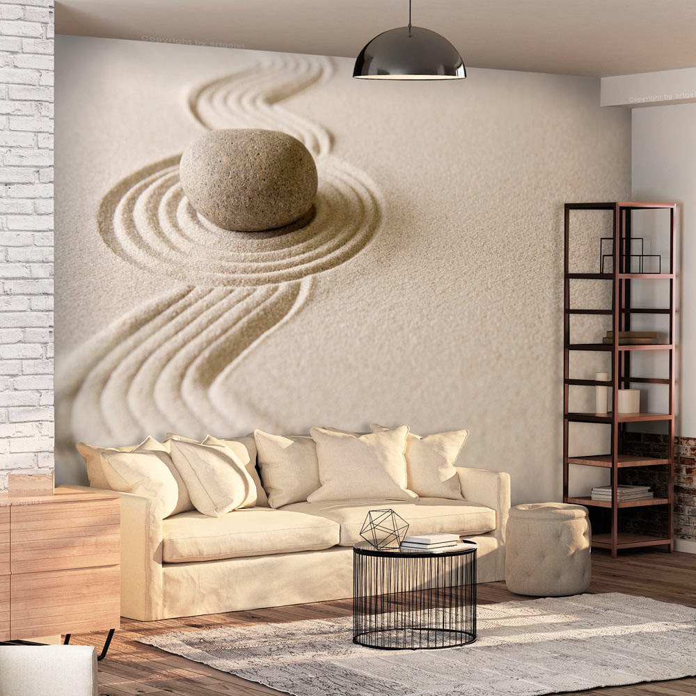 VLIESTAPETE Beige 350/245 cm - Beige, Textil (350/1cm) - KUNSTLOFT
