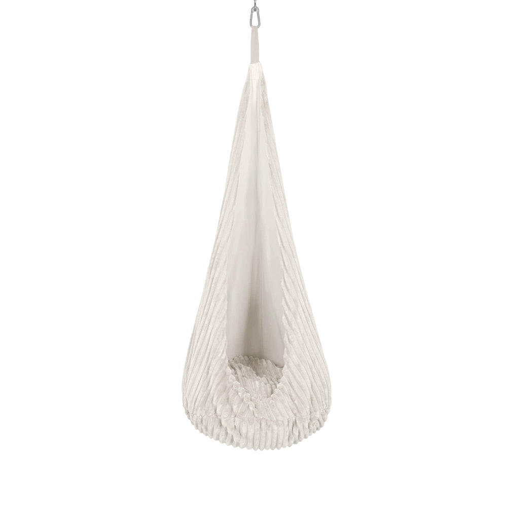 KOKON-SCHAUKEL, Churros, weiße Zuckerwatte - Weiß, Textil (72/157cm) - MeowBaby