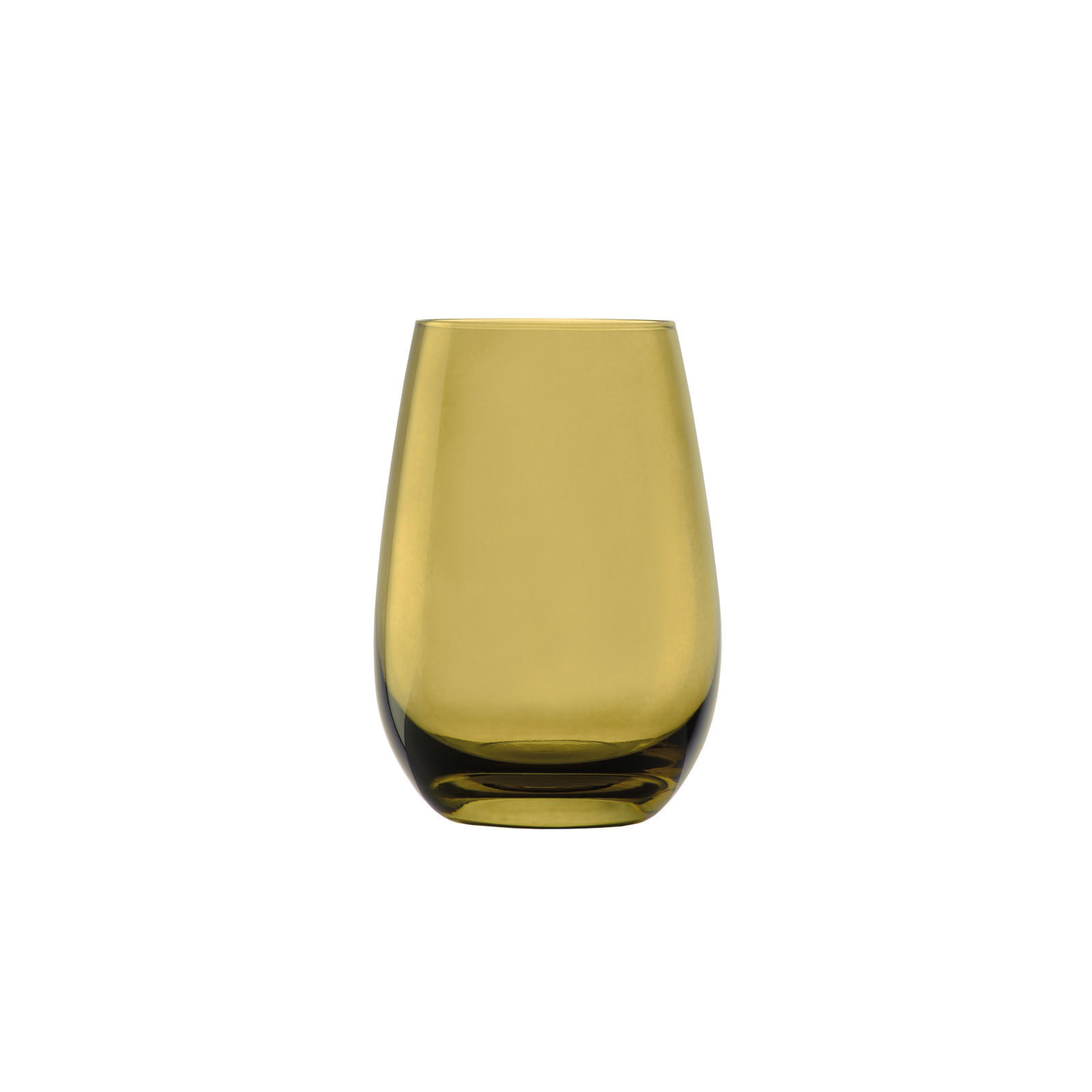 BECHER Elements Oliv 465 ml 6er Set - Olivgrün, Glas (0.465L) - Stölzle Lausitz
