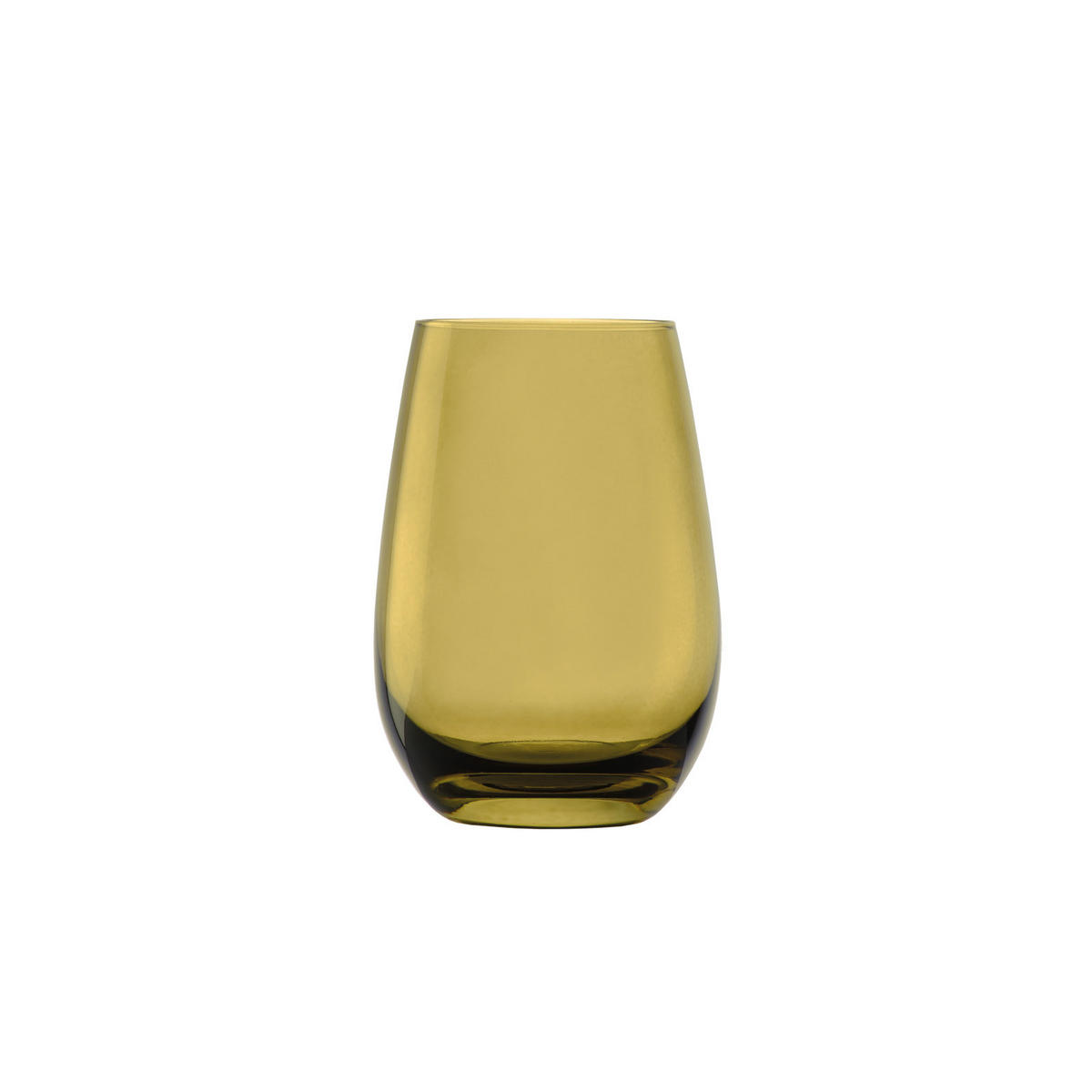 BECHER Elements Oliv 465 ml 6er Set - Olivgrün, Glas (0.465L) - Stölzle Lausitz