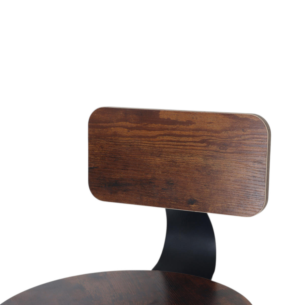 2XBARHOCKER - Multicolor/Schwarz, Holzwerkstoff/Metall (54/99/54cm) - Relaxdays