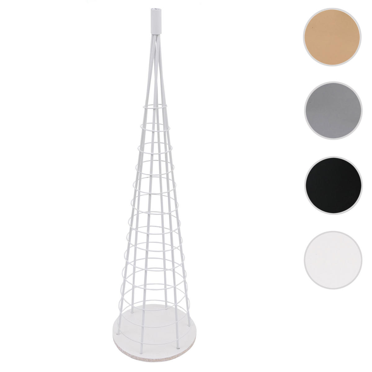 DEKO-BAUM Weiß - Weiß, Metall (30/115cm) - MCW