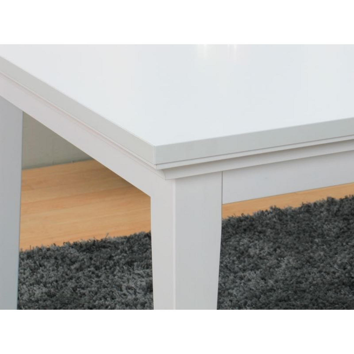 ESSTISCH Venedig Weiß 180/95/76 cm - Weiß, Holzwerkstoff (95/180/76cm) - ebuy24