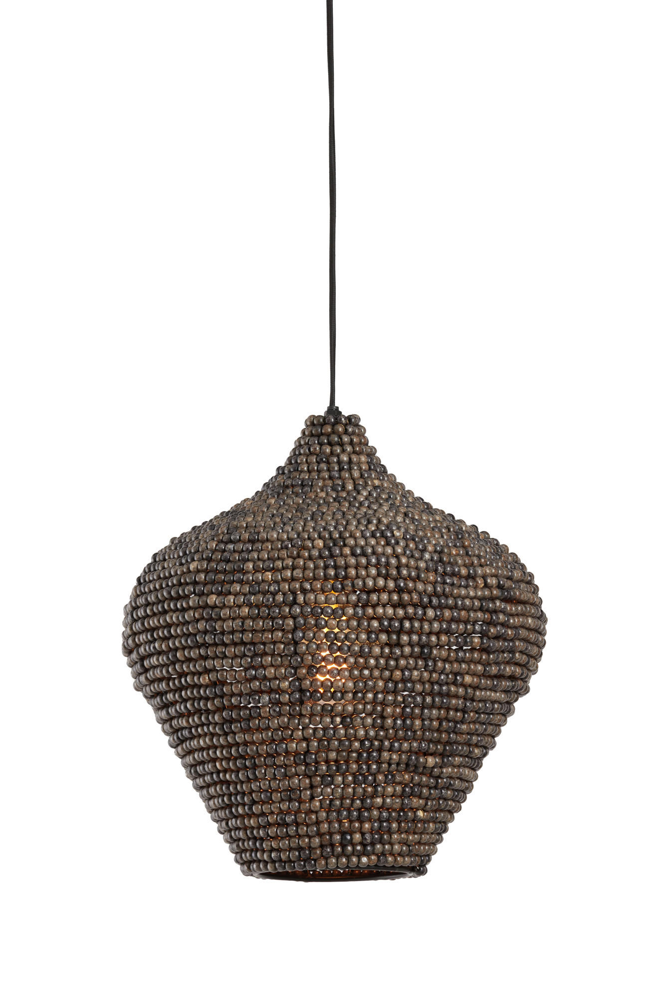HÄNGELAMPE Kalenga Braun Ø36/41 cm - Braun, Metall (36/36/41cm) - Light & Living