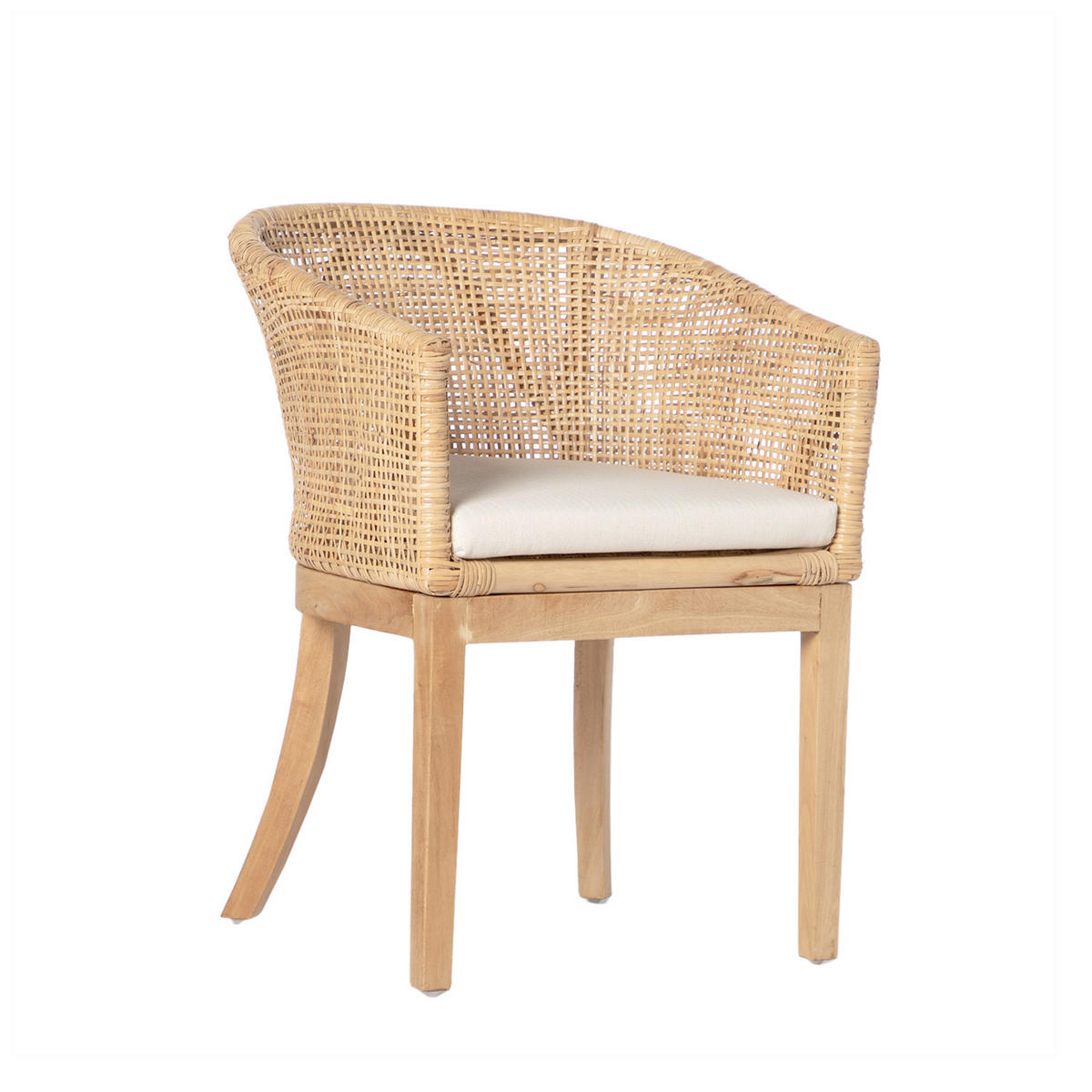 GARTENSTUHL Alen Natürlich 49 cm x 74 cm - Naturfarben, Textil (49/74/60cm) - Klast Home