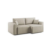 LINEARSOFA Morfeo - Creme, Textil (180/86/99cm) - Divani.store