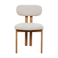 ESSZIMMERSTUHL 2er Set aus Stoff, beige/natur - Beige, Textil (51/81/53cm) - Giga Meubel