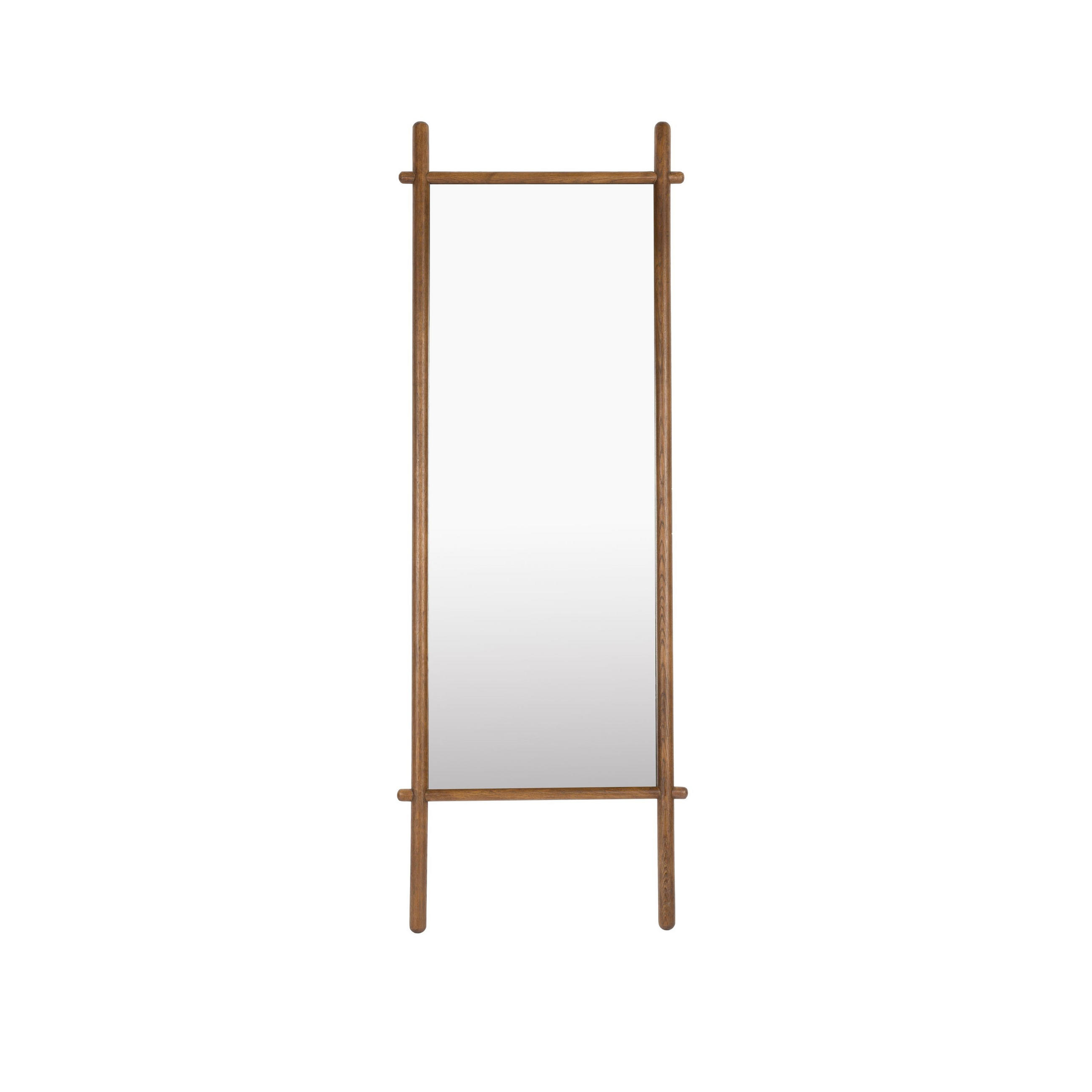 STANDSPIEGEL Solene Spiegel/ Dunkel - Braun, Holz (58/160/3.5cm) - Housecraft Living