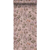TAPETE Feldblumen 50 x 900 cm - Pink, Papier (50/900cm) - Sanders & Sanders