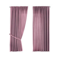 SCHLAUFENGARDINE 2ER SET »Jena« HxB 250x300 cm Altrosa - Rosa, Textil (300/250cm) - Gardinenbox