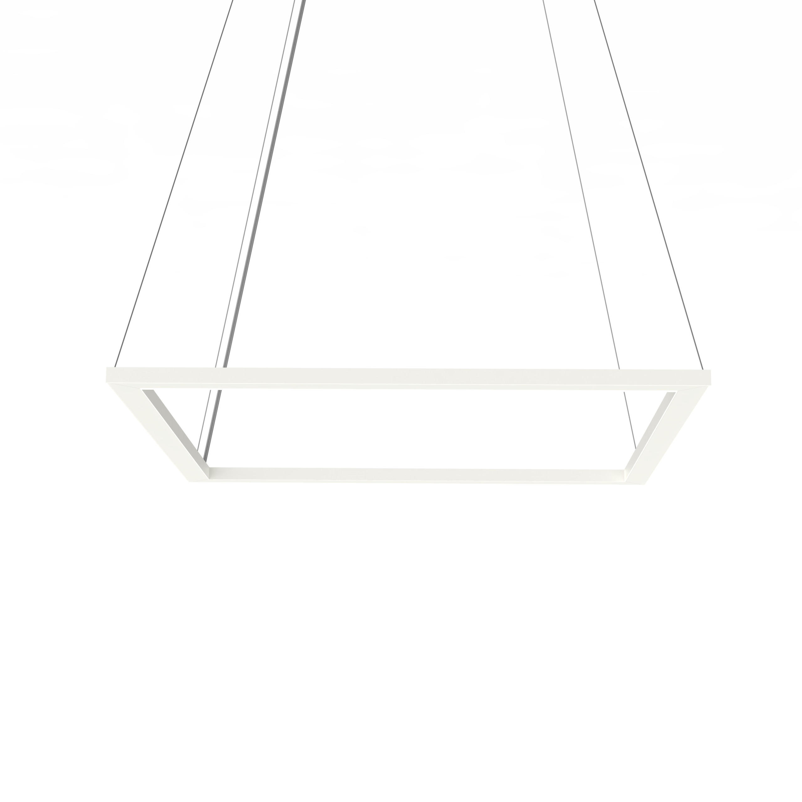 LED-HÄNGELEUCHTE - Weiß, Metall (60/60/100cm) - Lumicom